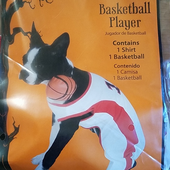 Other - ❤ 3 FOR 12! Basketball Player Pet Costume NWT